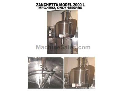 ZANCHETTA 2000 LITER HIGH SHEAR MIXER