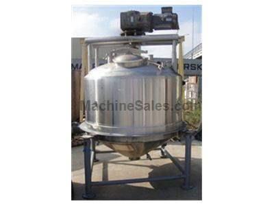 500 gallon APV Crepaco Jacketed Tank w/ sweep agitator