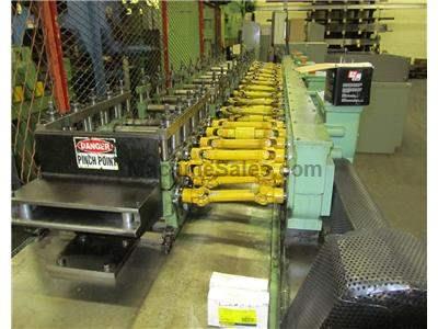DREISTERN P915P-1815, 30 Stand Rafter Type Roll Former, 12" Roll Space DREISTERN P915P-1815, 30 Stand Rafter Type Roll Former, 12" Roll Space