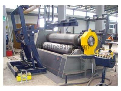 3000mm x 50mm (10’ x 2”) mg (italy) 3-roll hydraulic plate bending machine model ak350g