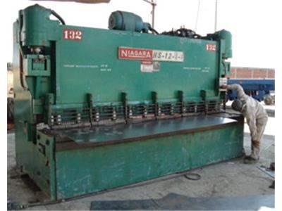 3/4" x 12' Niagara hydraulic shear