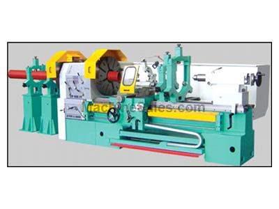 36&quot; x 124&quot; threadmaster model ct932 hollow spindle lathe with 14.175&quot; hole thru the spindle