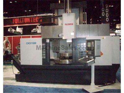 New 1.6m (63”) d-f cnc model ck5116m single column vertical turret lathe with “c” axis and atc
