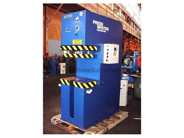 50 Ton 12&quot; Stroke Pressmaster CFP-50 HYDRAULIC PRESS