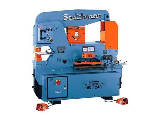 150 Ton 12&quot; Throat Scotchman DO 150/240-24M *Made in the USA* NEW IRONWORKER, dual operator; 5 stations; 10 hp 3 ph 230/460v