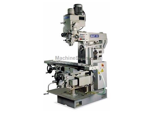 51&quot; Table 7HP Spindle Sharp UH-3 Universal/Horz Mill HORIZONTAL MILL, Swivel Table - 90 Degrees