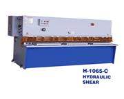 0.375" Cap. 96" Width Birmingham H-0895-C NEW SHEAR, 5/16" x 8' Hydraulic; 