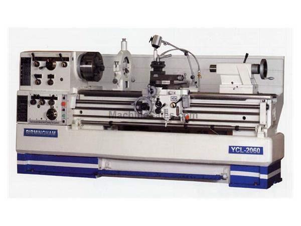 22&quot; Swing 60&quot; Centers Birmingham YCL-2260 ENGINE LATHE, D1-8 with 3-1/8&quot; spindle bore