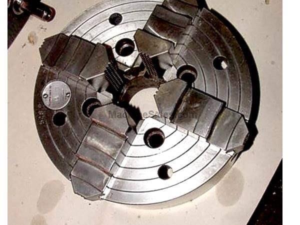 10&quot; Dia. 4 Jaws Cushman 10-14C LATHE CHUCK, Bolt On - no Back Provided