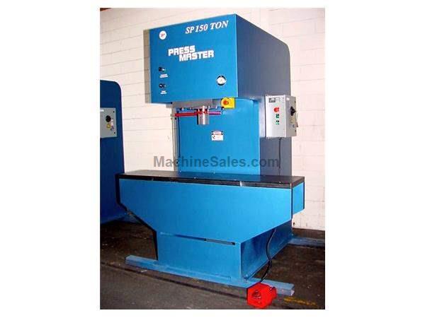 150 Ton 16" Stroke Pressmaster SP-150 STRAIGHTEN PRESS