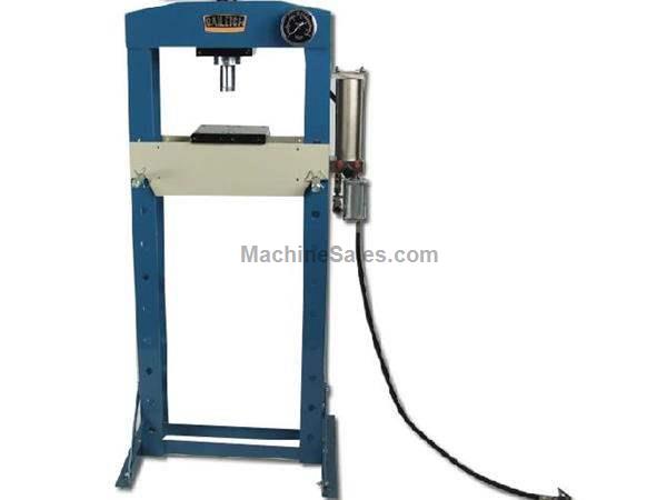 20 Ton 7&quot; Stroke Baileigh HSP-20A H-FRAME HYDRAULIC PRESS, pneumatic/manual operation