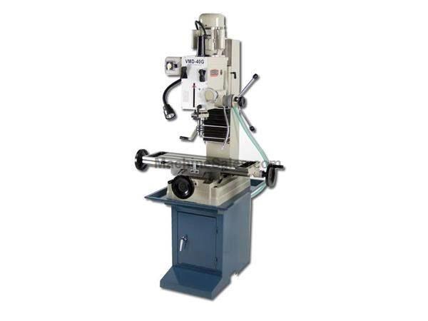 28.75&quot; Table 1.5HP Spindle Baileigh VMD-40G VERTICAL MILL, 110v gear driven vertical mill/drill press