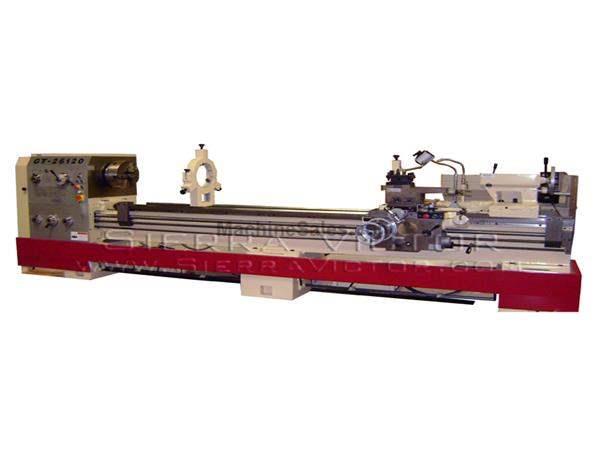 GMC Heavy Duty Precision Gap Bed Lathe GT-26120 GMC Heavy Duty Precision Gap Bed Lathe GT-26120