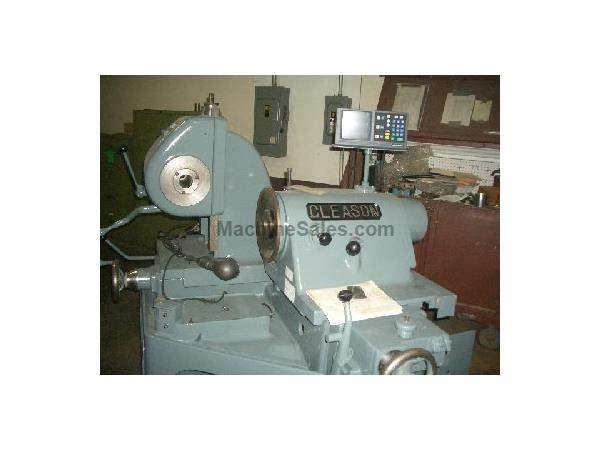 NO. 17 GLEASON GEAR TESTER NO. 17 GLEASON GEAR TESTER