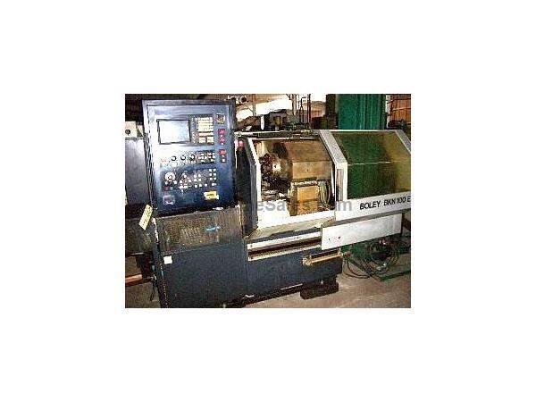 BOLEY, NO. BKN-100E, SIEMANS 3T-T CONTROL TWIN SPINDLE BOLEY, NO. BKN-100E, SIEMANS 3T-T CONTROL TWIN SPINDLE