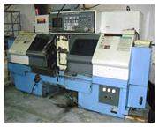 MODEL DUAL TURN 20 MAZAK CNC FLAT BED TURNING CENTER, 1996