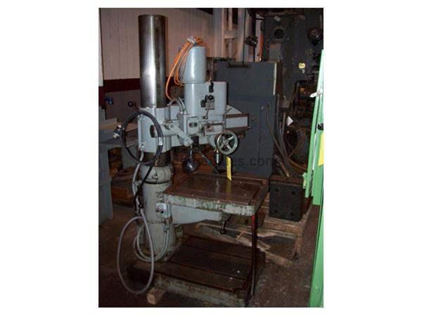 Arboga, 24&#034; X 20&#034; ARBOGA RADIAL ARM DRILL PRESS, MODEL ER 1830, 8&#034; COLUMN, ADJUSTABLE TABLE,1995