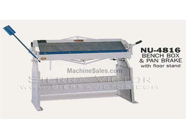 4&#39; x 16 ga BIRMINGHAM&#174; Bench Type Box &amp; Pan Brake