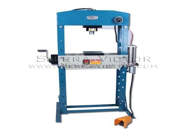 BAILEIGH Air/Hand Operated H-Frame Press HSP-50A