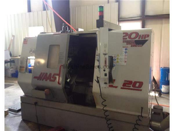 1999 Haas SL-20T CNC Turning Center w/ Live Tool Capability
