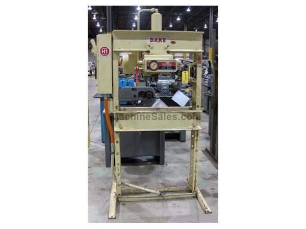 DAKE 5025 H-FRAME HYD PRESS - 25 TON