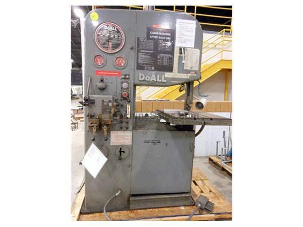 1967 - DO-ALL 2612-2H VERTICLE BANDSAW - 26&quot;
