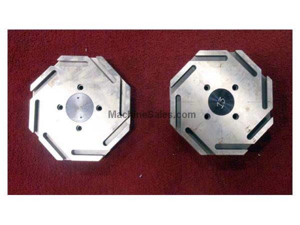 (2) HARDINGE TURRET TOP PLATES - 3/8&quot;