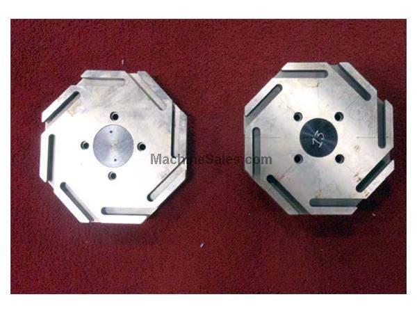 (2) HARDINGE TURRET TOP PLATES - 3/8&quot;