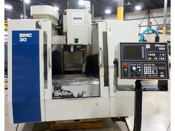 1997 - HURCO MODEL BMC-30/SSM 3-AXIS CNC MACHINING CENTER, 30″ X 18″ X 24″, WITH ULTIMAX SSM CONTROL