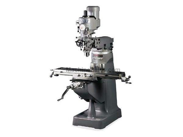 NEW SHARP MODEL LMV 50 VERTICAL TURRET MILLING MACHINE, 9″ X 50″