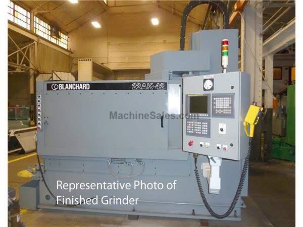 Blanchard #22AK-42, 42" Fanuc CNC Vertical Spindle Rotary Surface Grinder