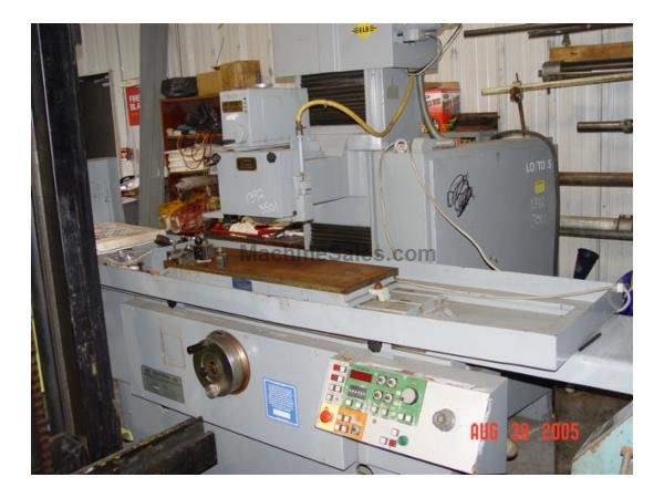12" x 36", Elb SWN9ND, 3 Axis, Electro Magnetic Chuck,'84 Nevins Machinery Conce 12" x 36", Elb SWN9ND, 3 Axis, Electro Magnetic Chuck,'84 Nevins Machinery Conce