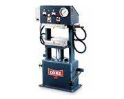 LAB PRESS,DAKE,75 Ton,Max temp 600F,6"Stroke,19"x19"platens,(other Dake ava