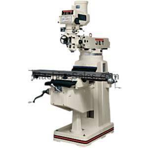 JET JTM-1050CNC, ACU-RITE MILLPWR, Table 10"x50",3Hp,Ram tr. 21-1/4",Knee t