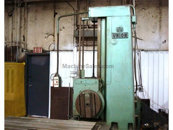 3-1/8&quot; UNION TABLE TYPE HORIZONTAL BORING MILL, MOVEL BFT-80/2