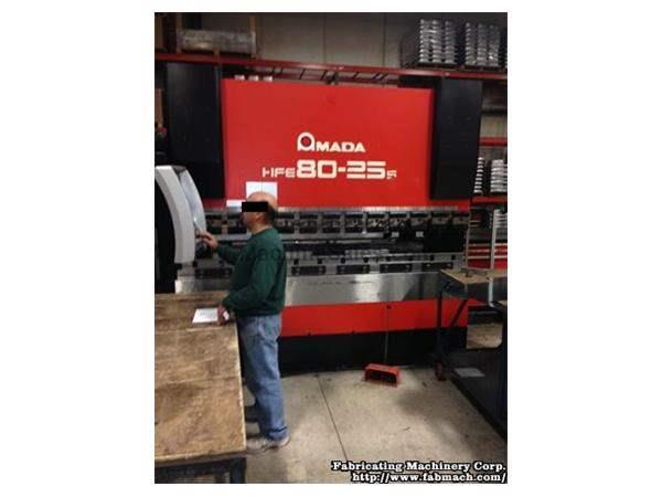 Amada HFE8025s 7-Axis CNC Hydraulic Press Brake