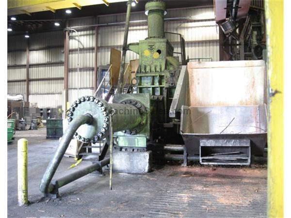 HARRIS MODEL #TGS-322B-SR-2 PRESS AND SHEAR BALER, COPPER SCRAP TYPE