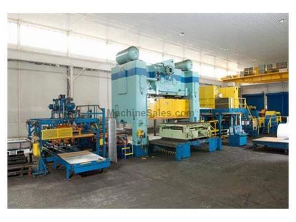 400 TON, VERSON PRESS LINE, BED 102&#034; x 186&#034;