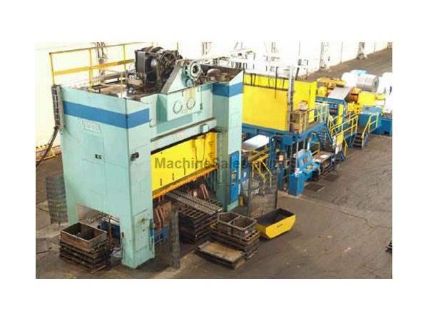 500 TON, VERSON PRESS LINE, BED SIZE 108&#034; x 186&#034;