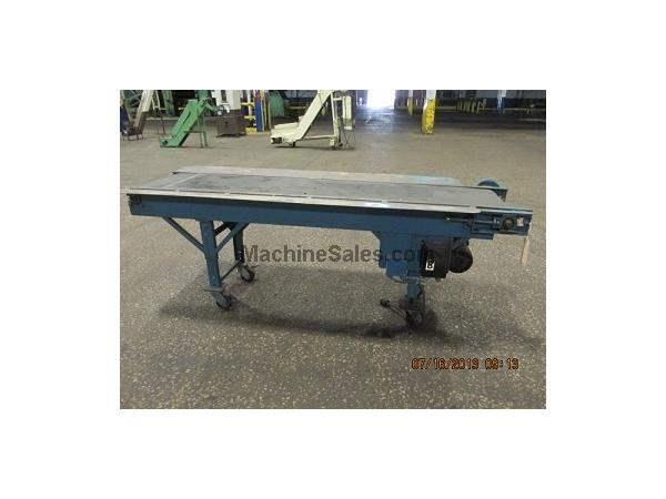 FLATBELT CONVEYOR, BELT 15-1/4&#034; X 77&#034;