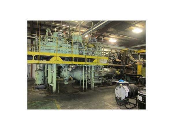 1700 TON LOEWY OIL HYD. COPPER ROD/TUBE EXTRUSION PRESS W/ INTERNAL PIERCER