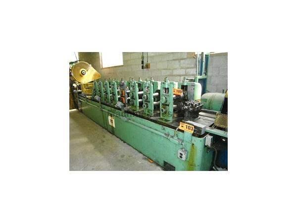 8 STAND X 2-1/2&#034; X 16&#034; YODER M2-1/2 ROLLFORMING LINE