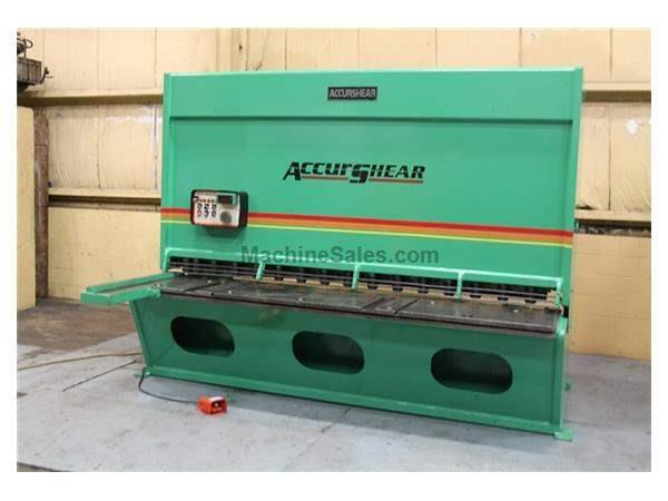 1/2" x 10' ACCUPRESS #8500-10, HYDRAULIC POWER SQUARING SHEAR 1/2" x 10' ACCUPRESS #8500-10, HYDRAULIC POWER SQUARING SHEAR