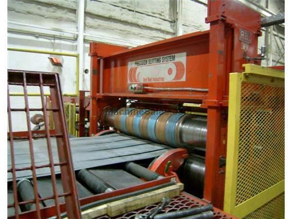 72" X .187" X 60,000# RED BUD DOUBLE LOOP SLITTING LINE