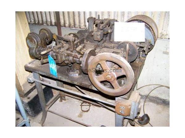 NILSON MODEL #S-00 WIRE FORMING FOUR-SLIDE MACHINE