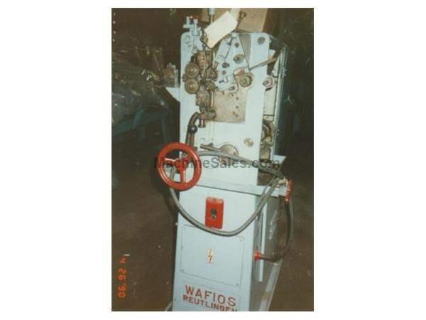 WAFIOS MODEL #FM-8 WIRE SPRING COILER