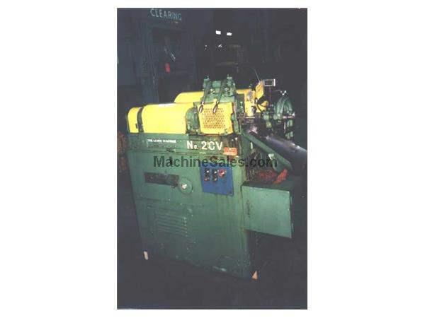 LEWIS MODEL #2-CV WIRE STRAIGHTENING & CUTTING MACHINE