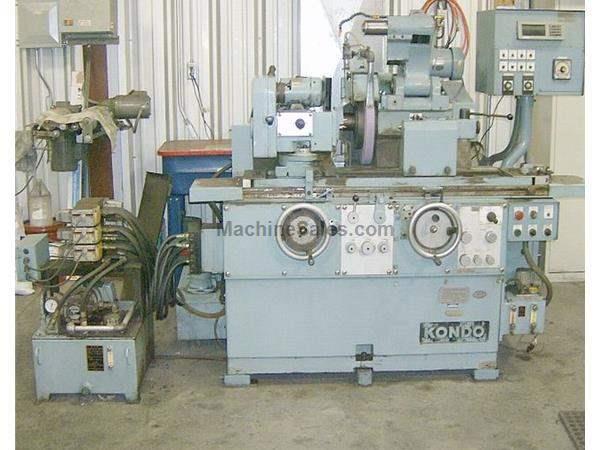 12&quot; Swing 18&quot; Centers Kondo 450-U-H-TS OD GRINDER, I.D. ATT., HYD. TABLE, AUTO INFEED, PLUNGE, RAPID,