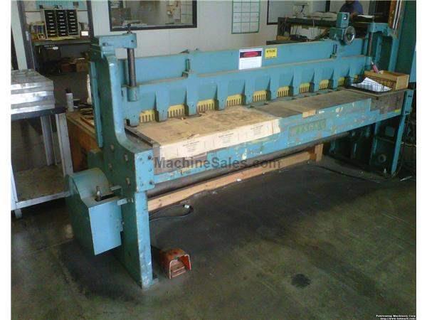 Wysong 1496 Mechanical Shear