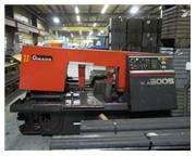 MODEL HFA 500S AMADA HORIZONTAL BAND SAW,20"x20" AUTO FEED NEW 1995